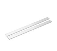 sourcing map Square Aluminum Flat Bar 4x20x305mm 6061 Aluminum Plate 2Pcs | 3/16" Thick 0.8" Width 12" Length Square Aluminum Bar T6511 Solid New Mill Stock For Industrial Building