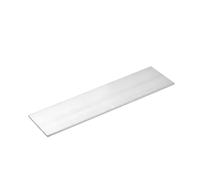sourcing map Square Aluminum Flat Bar 4x70x305mm 6061 Aluminum Flat Plate | 3/16" Thick 2.8" Width 12" Length Square Aluminum Bar T6511 Solid New Mill Stock For Industrial Building