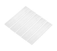 sourcing map Square Aluminum Flat Bar, 5pcs 5/32" Thickness 2" Width 12" Length Square 6061 Aluminum Bar Flat Plate, 4 x 50 x 305mm T6511 Solid New Mill Stock