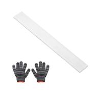 sourcing map Square Aluminum Flat Bar with Gloves 4 x 40 x 254mm | 0.16" Thickness 1.6" Width 10" Length Square 6061 Aluminum Bar Flat Plate T6511 Solid New Mill Stock