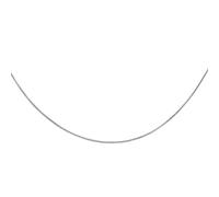 sourcing map Square Chain Necklaces 2.5mm Wide 21.7 Inch Long Stainless Steel Round Box Necklace Chains for Men Women, Silver Tone
