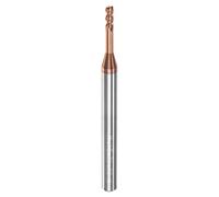 sourcing map Square Nose End Mill 4mm Shank 2mm x 12mm AlTiSin Coated Solid Carbide Long Reach Extended Neck 4 Flutes CNC Router Bit Milling Cutter for Stainless Steel Hardened Steel