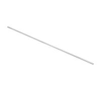 sourcing map Square Steel Key Stock, 1/8" x 1/8" x 12" Cold-Drawn 45# Steel Bars Precision Key Stock for Gearbox Coupling, Silver Tone