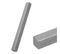 sourcing map Square Steel Key Stock, 7/16" x 7/16" x 6" 45# Cold-Drawn Square Steel Rod Precision Metal Bars for Keyways Mechanical Structural Support Industrial Machinery DIY Craft
