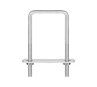 sourcing map Square U-Bolts, 2 Sets 52mm(2.05") Inner Width 100mm Length M6 304 Stainless Steel U Clamp Bolt with Nuts and Plates, for Boat Trailer