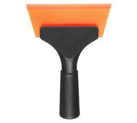 sourcing map Squeegee 5 Inch Length Auto Water Blade Shower Squeegee with Non-Slip Handle for Car Windshield Window Cleaner Glass Door, Orange