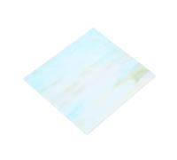sourcing map Stained Glass Sheet Mosaic Tile 3.9 Inch x 3.9 Inch Blue Green Stained Glass Sheets for Crafts DIY, Art Project