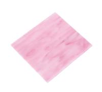 sourcing map Stained Glass Sheet Mosaic Tile 3.9 Inch x 3.9 Inch Bright Pink Stained Glass Sheets for Crafts DIY, Art Project