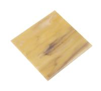sourcing map Stained Glass Sheet Mosaic Tile 3.9 Inch x 3.9 Inch Camel Stained Glass Sheets for Crafts DIY, Art Project