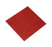 sourcing map Stained Glass Sheet Mosaic Tile 3.9 Inch x 3.9 Inch Deep Red Stained Glass Sheets for Crafts DIY, Art Project