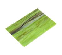 sourcing map Stained Glass Sheet Mosaic Tile 5.9 Inch x 3.9 Inch Army Green Stained Glass Sheets for Crafts DIY, Art Project