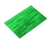 sourcing map Stained Glass Sheet Mosaic Tile 5.9 Inch x 3.9 Inch Deep Green Stained Glass Sheets for Crafts DIY, Art Project