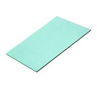 sourcing map Stained Glass Sheet Mosaic Tile 7.9 Inch x 5.9 Inch Lake Blue Stained Glass Sheets for Crafts DIY Art Project