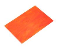 sourcing map Stained Glass Sheet Mosaic Tile 7.9 Inch x 5.9 Inch Watermelon Red Stained Glass Sheets for Crafts DIY, Art Project