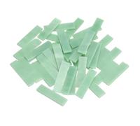 sourcing map Stained Glass Strip, Leaf Green Mosaic Tiles 100g/3.53 oz