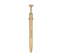 sourcing map Stainless Steel 4-Claw Pick up Tool, IC Chip Remover Tool with 4 Prongs Holder Diamond Claw Tweezers for Small Part Pickup Electronic Components or Nails Clamping, Gold Tone