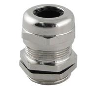 sourcing map Stainless Steel 6.0-12.0mm M20 Cable Gland Connector with Locknut