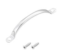 sourcing map Stainless Steel Door Pull Handles, 1Pcs 120mm/4.72" Long Door Handle with Screws Cabinet Drawer Hardware Handles Pulls