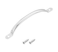 sourcing map Stainless Steel Door Pull Handles, 1Pcs 145mm/5.71" Long Door Handle with Screws Cabinet Drawer Hardware Handles Pulls