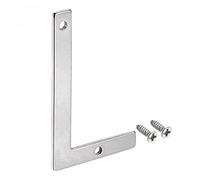 sourcing map Stainless Steel House Letter, 3.94 Inch Letter L for Mailbox Hotel Address Door Sign, Polishing