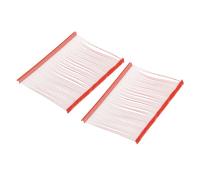 sourcing map Standard Tagging Fasteners,Plastic Regular,Standard Label Gun Price Tagging Barbs for Garment Price Tag Label Tagging Barbs 75mm/2.95 Inch,Pack of 2000 Red