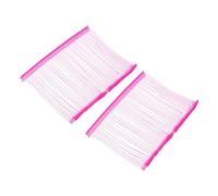 sourcing map Standard Tagging Fasteners,Plastic Regular,Standard Label Gun Price Tagging Barbs for Garment Price Tag Label Tagging Barbs 75mm/3 Inch,Pack of 1000 Rose Red