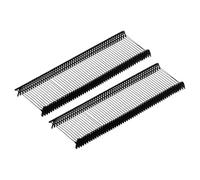 sourcing map Standard Tagging Fasteners,Plastic Regular,Standard Label Gun Price Tagging Barbs for Garment Price Tag Label Tagging Barbs 25mm/1 Inch,Pack of 2500 Black