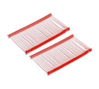 sourcing map Standard Tagging Fasteners,Plastic Regular,Standard Label Gun Price Tagging Barbs for Garment Price Tag Label Tagging Barbs 50mm/2 Inch,Pack of 2500 Red