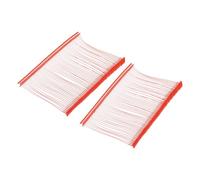 sourcing map Standard Tagging Fasteners,Plastic Regular,Standard Label Gun Price Tagging Barbs for Garment Price Tag Label Tagging Barbs 65mm/2.56 Inch,Pack of 2000 Red