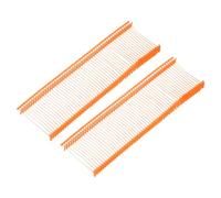 sourcing map Standard Tagging Fasteners,Plastic Regular,Standard Label Gun Price Tagging Barbs for Garment Price Tag Label Tagging Barbs 25mm/0.98 Inch,Pack of 3000 Orange Red