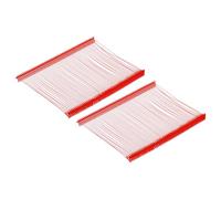 sourcing map Standard Tagging Fasteners,Plastic Regular,Standard Label Gun Price Tagging Barbs for Garment Price Tag Label Tagging Barbs 75mm/3 Inch,Pack of 2500 Red