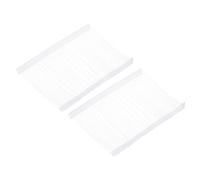 sourcing map Standard Tagging Fasteners,Plastic Regular,Standard Label Gun Price Tagging Barbs for Garment Price Tag Label Tagging Barbs 65mm/2.6 Inch,Pack of 2500 White