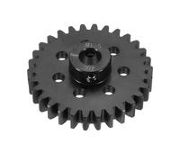sourcing map Steel M1.5 Gear Set 30T 8mm Shaft Motor Gears for RC Vehicles Truck Drift Car Part, Black