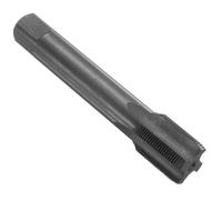 sourcing map Straight Flute Screw Taps M18 x 1 H2 Thread HSS6542 Black Nitride Coated Machine Threading Milling Tap Tapping Tools