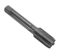 sourcing map Straight Flute Screw Taps M20 x 2 H2 Thread HSS6542 Black Nitride Coated Machine Threading Milling Tap Tapping Tools