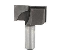 sourcing map Straight Shank Cleaning Bottom Router Bit Tool 1/2" x 1 1/2"