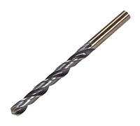 sourcing map Straight Shank Twist Drill Bits 7.5mm Gold Titanium & Black Nitride Coated High Speed Steel (HSS) 4341 with 7.5mm Shank for Stainless Steel Alloy Metal Plastic Wood
