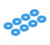 sourcing map Strap Blocks Silicone Rubber Strap Block Blue, for Guitar Strap Button, Pack of 8