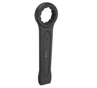 sourcing map Striking Wrench 1-1/4" 12-Point Flat Strike Wrench Slogging Ring Spanner Straight Handle Box End Striking Wrenches
