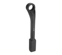 sourcing map Striking Wrench 1-1/8 Inch 12-Point Flat Strike Wrench Slogging Ring Spanner Straight Handle Box End Striking Wrenches