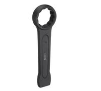 sourcing map Striking Wrench 1-11/16" 12-Point Flat Strike Wrench Slogging Ring Spanner Straight Handle Box End Striking Wrenches