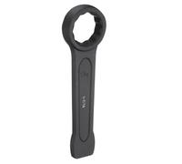 sourcing map Striking Wrench 1-7/16" 12-Point Flat Strike Wrench Slogging Ring Spanner Straight Handle Box End Striking Wrenches