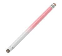 sourcing map Stylus Pens for Touch Screens Rubber & Fiber Dual Tips Capacitive Stylus Universal Tablet Pen Sensitivity Precision, Gradient Pink