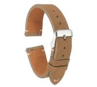 sourcing map Suede Leather Strap Watch Bands Quick Release Vintage Watch Straps Classic Watchband for Men Women Replacement