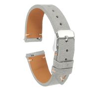 sourcing map Suede Leather Strap Watch Bands Quick Release Vintage Watch Straps Classic Watchband for Men Women Replacement