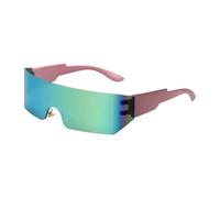sourcing map Sunglasses for Women Men, PC Future Style Trendy Sunglasses Sunshine Protection Shades for Driving, Shopping and Taking Photos, Purple