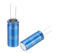 sourcing map Super Capacitor, 3.8V 500F L40mmxD18mm Electrochemical Capacitance, Aluminum Electrolytic Capacitors for On-Board Backup Energy Storage, Pack of 2