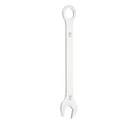 sourcing map Super Thin Combination Wrench 16mm Metric 12-Point Box and Open End Stainless Steel Double Ended Spanner Tool for Automotive Pipe Furniture Machinery DIY Repair, Silver