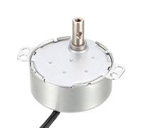 sourcing map Synchronous Motor AC 220-240V 0.9-1.1RPM 50-60Hz CCW/CW 4W Reduction Gear Motor
