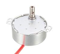 sourcing map Synchronous Motor AC 24V 5-6RPM 50-60Hz CCW/CW 4W Reduction Gear Motor